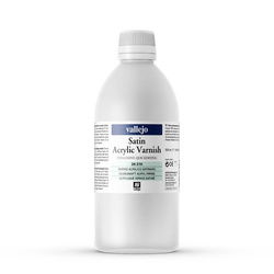 Vallejo: Satin Acrylic Varnish 500ml