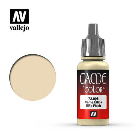 Vallejo: 72.098 - Game Color - Elfic Flesh (18 ml)