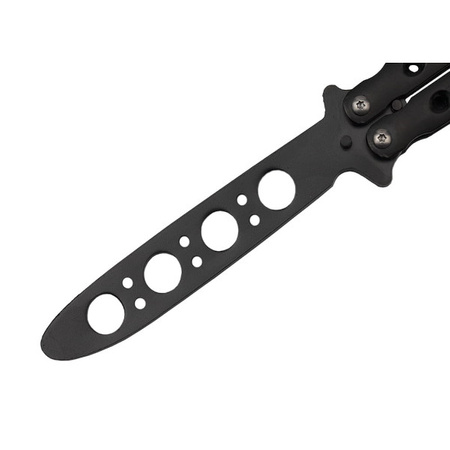 Nóż Motylek Treningowy Czarny 