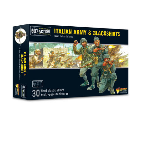 BOLT ACTION Italian Army & Blackshirts