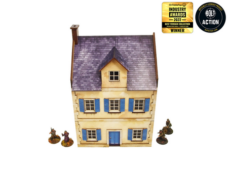 MICRO ART - WW2 NORMANDY TOWNHOUSE 3 (28MM)