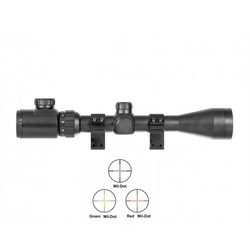 Luneta celownicza Vogler 3-9x40 EG z podświetleniem RED/GREEN i montażem dwuczęściowym 11mm