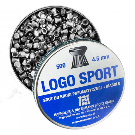 Śrut Diabolo H&N LOGO SPORT 4,5mm 500szt.