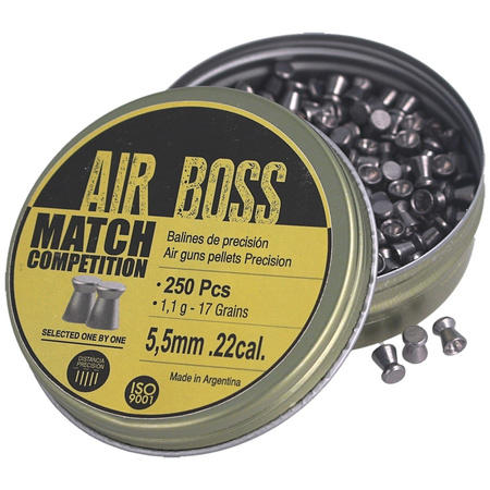 Śrut Apolo Air Boss Match Competition 5.5 mm, 250 szt. 1.10g/17.0gr 