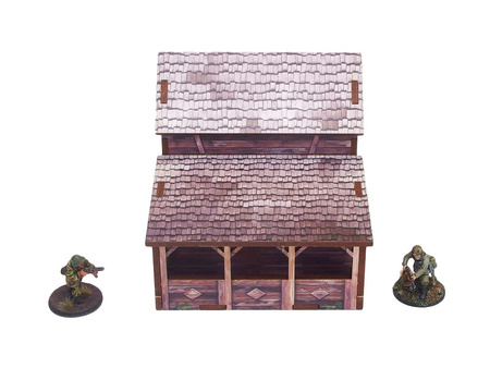 MICRO ART - WW2 Ostfront Village Workshop (1) (28mm)