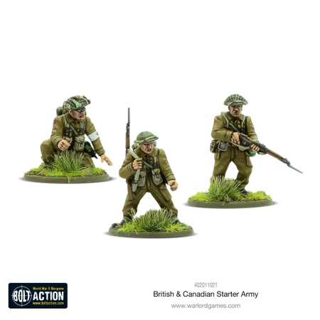 BOLT ACTION British & Canadian Army (1943-45) Starter Army