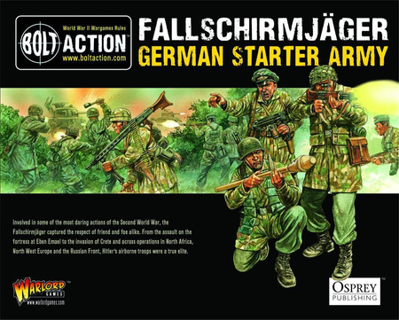 BOLT ACTION Fallschirmjager Starter Army
