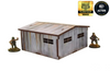 MICRO ART - WW2 NORMANDY LARGE TIN SHED (28MM)