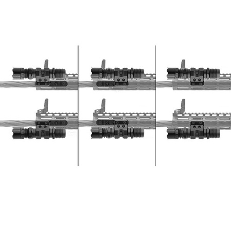 Montaż do latarki Leapers UTG Offset Flashlight Ring Mounts