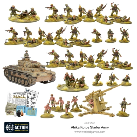 BOLT ACTION Afrika Korps Starter army