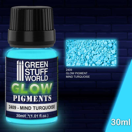 Green Stuff World Glow in the Dark - MIND TURQUOISE 30ml