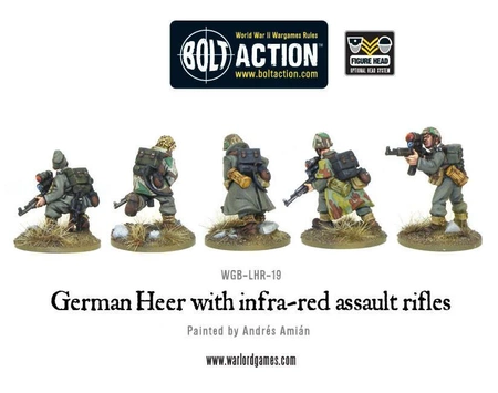 BOLT ACTION German Heer with infra-red assault rifles