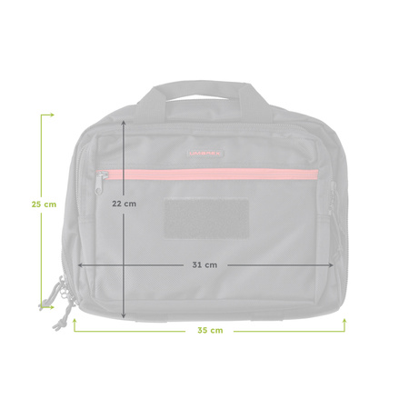 Walizka na dwie wiatrówki krótkie Umarex z zamkiem szyfrowym