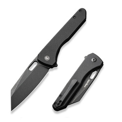 Nóż składany Civivi Nugz Black G10, Black Stonewashed 14C28N by Matthew Wehrwein (C23060-1)