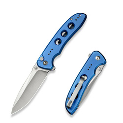 Nóż składany Civivi Hyperpulse Blue Aluminium, Satin 14C28N (C23087A-2)