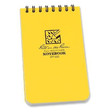 NOTES WODOODPORNY 3x5''  ŻÓŁTY / YELLOW