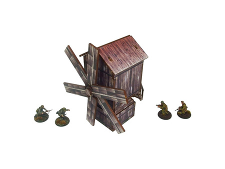 MICRO ART - WW2 Ostfront Village Windmill (1) (28mm)