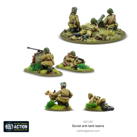 BOLT ACTION Soviet Anti-tank Teams