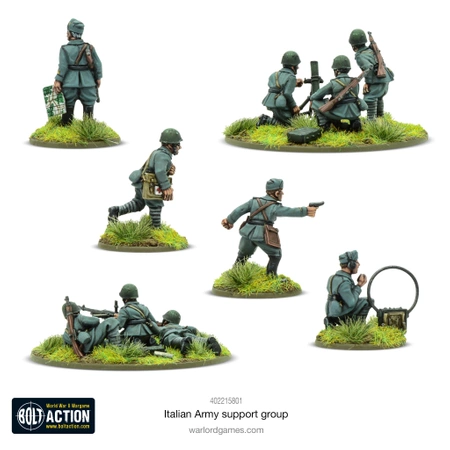 BOLT ACTION Italian Army Support Group
