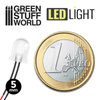 GSW - Warm White LED Lights - 5mm