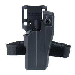 IMI Defense - Kabura zewnętrzna OWB RDL3 Level 3 Light Bearing & Red Dot Sight Holster - Glock - Prawa - Czarna - IMI-RDL3