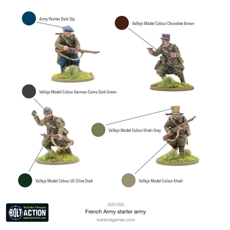 BOLT ACTION French Army Starter Army