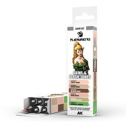 AK Interactive - SKINS & FLESH TONES – PLAYMARKER SET