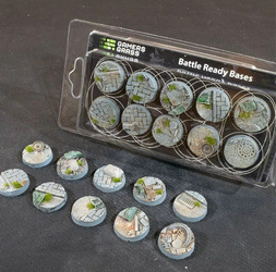 Gamers Grass: Bases Round - Urban Warfare 25mm (10 szt.)