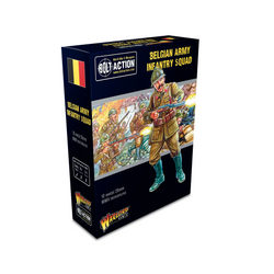 BOLT ACTION Belgian Infantry Squad