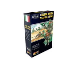 BOLT ACTION Italian Army Weapons Teams