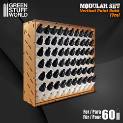 Green Stuff World Duży Modułowy stojak na farby - Pionowy 17ml