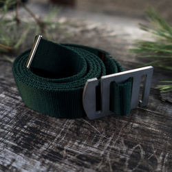 Pasek Zielony SLIM 30mm TigerWOOD