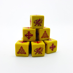 SAGA Celtic Dice - Welsh