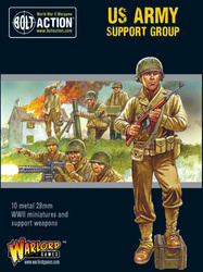 BOLT ACTION US Army Support Group (HQ, Mortar & MMG)