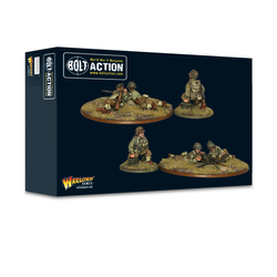 BOLT ACTION US Army 30 Cal MMG team firing