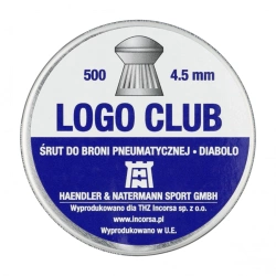 ŚRUT DIABOLO H&N LOGO CLUB 4.5MM 500SZT