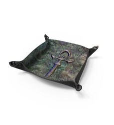 PLAYMATY Tacka na kości - Dice Tray - Wampirzy Ankh 22x22 cm