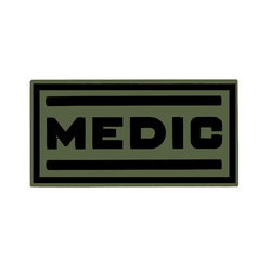 Naszywka 3D PVC Medic Zielona 101 INC