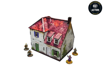 MICRO ART - WW2 NORMANDY FARMHOUSE (28MM)