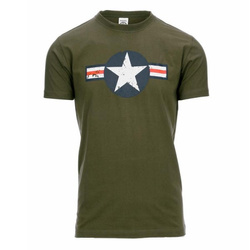 Podkoszulka T-shirt WWII Olive USAF Fostex