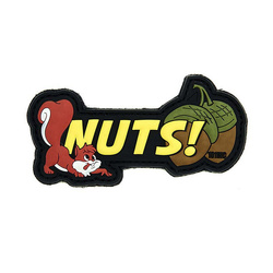 Naszywka 3D PVC Nuts yellow 101 INC