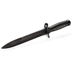 Nóż wojskowy czarny oksydowany z piłą wz.98 Z