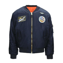 Kurtka MA-1 FLYERS Navy Blue USAF Fostex