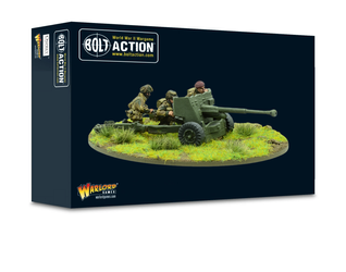 BOLT ACTION British Airborne Six Pounder AT Gun