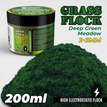 GSW - Static Grass Flock 2-3mm - DEEP GREEN MEADOW - 200 ml
