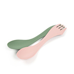 Light My Fire niezbędnik Spork M BIO 2-pack SANDY GREEN-DUSTY PINK