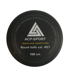 KULE OŁOWIANE DO REWOLWERÓW KAL.457 ACP SPORT