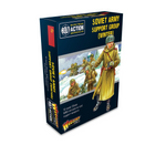 BOLT ACTION Soviet Army (Winter) Support Group (HQ, Mortar & MMG)