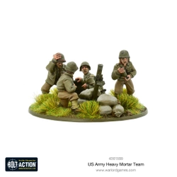 BOLT ACTION US Army heavy mortar team