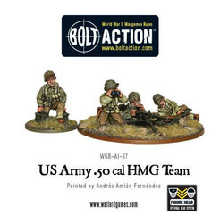 BOLT ACTION US Army 50 Cal HMG team